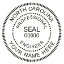 North Carolina Professional Stamps/Seals